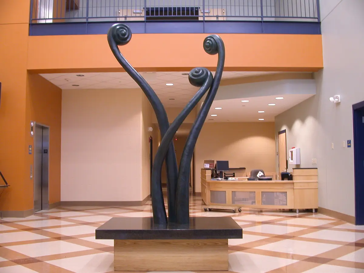 Fiddlehead Bench