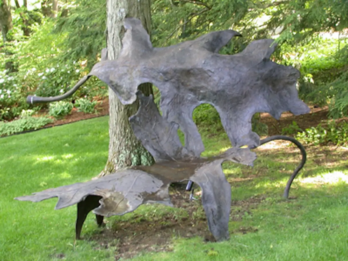 Leaf Bench, view 2